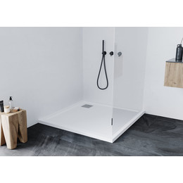 Поддон каменный Taliente 100x100 см PTA-ST-100Wstone, белый матовый - фото 