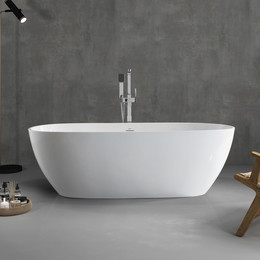 Ванна отдельностоящая Abber 180x80 см AB9263-1.8 - фото 