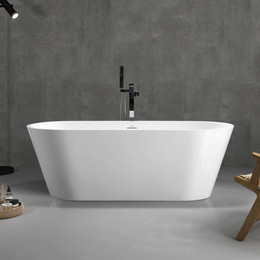 Ванна отдельностоящая Abber 170x75 см AB9268-1.7 - фото 