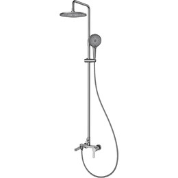 Душевая стойка Gappo G99-39 G2499-39, оружейная сталь, Цвет производителя: оружейная сталь - фото 
