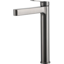 Смеситель для раковины высокий Gappo G99-39 G1099-89, оружейная сталь, Цвет производителя: оружейная сталь - фото 