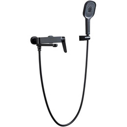 Смеситель для ванны с выдвижным изливом Gappo G10-6 G3210-6, чёрный, Цвет производителя: чёрный - фото 