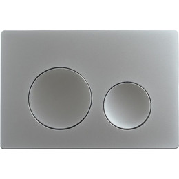 Кнопка смыва Azario AZ-003.06, хром матовый - фото 