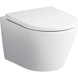 Унитаз подвесной безободковый Am.Pm Sense C741701SC с крышкой микролифт - фото 