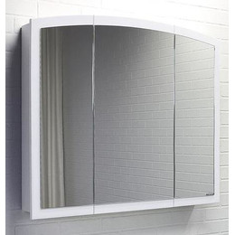 Зеркало-шкаф Comforty Палини 100 см, белый - фото 