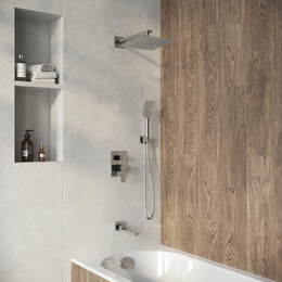 Душевая система для ванны Grossman Style 501.K35.05.100, Цвет производителя: хром - фото 