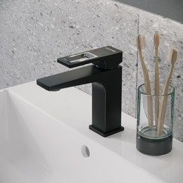 Смеситель для раковины Grossman Pragma 510.K35.03.210, чёрный, Цвет производителя: чёрный - фото 