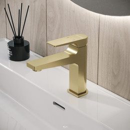 Смеситель для раковины Grossman Classic 510.K35.04.320, золото, Цвет производителя: золото - фото 