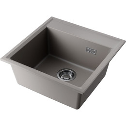 Кухонная мойка Omoikiri Daisen 51 GR 4997306, leningrad grey, Цвет производителя: Leningrad grey - фото 