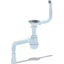 Сифон для мойки Ани Пласт A0142SA15 - фото 