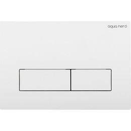 Кнопка смыва AN-1, белый глянцевый - фото 