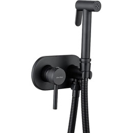 Набор для гигиенического душа Allen Brau Priority 5.31005-31 (со скрытой частью) чёрный матовый - фото 