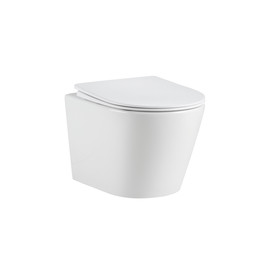 Унитаз подвесной безободковый Taliente Altamarea T3 AL65003 с крышкой микролифт (система смыва Торнадо) - фото 