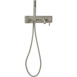 Смеситель для ванны Allen Brau Priority 5.31006-BN (со скрытой частью) никель - фото 