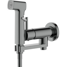 Набор для гигиенического Aquatek Ника AQ1819BGM, оружейная сталь - фото 