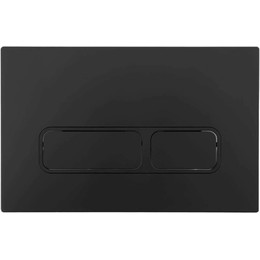 Кнопка смыва Aquanet AQ-PRO-01MB, чёрный матовый - фото 