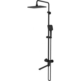 Душевая стойка Aquatek Ника AQ2840MB, чёрный матовый, Цвет производителя: чёрный матовый - фото 