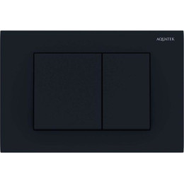 Кнопка смыва Aquatek PNS-0000005, чёрный матовый - фото 
