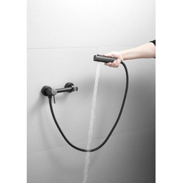 Набор для гигиенического душа Belz B55803-7, чёрный матовый - фото 