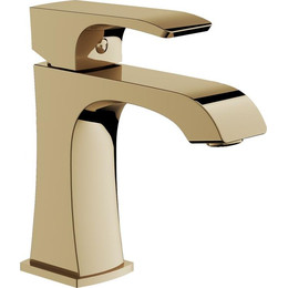 Смеситель для раковины Belz B10507-5, золото - фото 