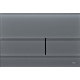 Кнопка смыва TECEsquare II 9240826, серое стекло - фото 