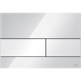 Кнопка смыва TECEsquare 9240800, белое стекло - фото 