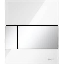 Кнопка смыва TECEsquare Urinal 9242802, белый/хром глянцевый - фото 