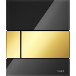 Кнопка смыва TECEsquare Urinal 9242808, чёрный/позолоченный - фото 