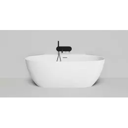 Ванна каменная Salini Alda Wall 170x90 см 101915G (S-Sense) глянцевая - фото 