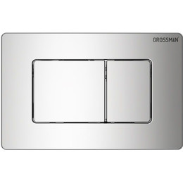 Кнопка смыва Grossman Classic 700.K31.04.10M.10M, хром глянцевый - фото 