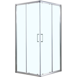 Душевое ограждение Azario Greenwood 80x80 см AZ-NNE1142 800, серебро/прозрачное - фото 