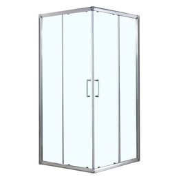 Душевое ограждение Azario Greenwood 110x110 см AZ-NNE1142 1100, серебро/прозрачное - фото 