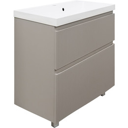 Тумба напольная с раковиной Azario Viola 80/2H 80 см CS00097141, бежевый - фото 