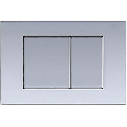 Кнопка смыва Azario Forte AZ-100-021F, хром матовый - фото 