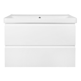 Тумба подвесная с раковиной Azario Мила 90 см CS00089920, белый - фото 