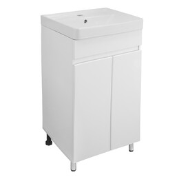 Тумба напольная с раковиной Azario Эстима 50 см CS00094634, белый - фото 