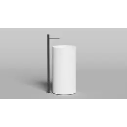 Раковина напольная Salini Armonia Round 01 45 см 130421M (S-Stone) матовая - фото 