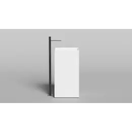 Раковина напольная Salini Armonia Square 01 45 см 130521M (S-Stone) матовая - фото 