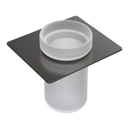 Стакан для зубных щеток Boheme Space 10966-GM-TUM, цвет графит - фото 