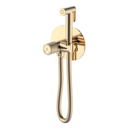 Набор для гигиенического душа Boheme Tech 157-G (со скрытой частью) золото - фото 