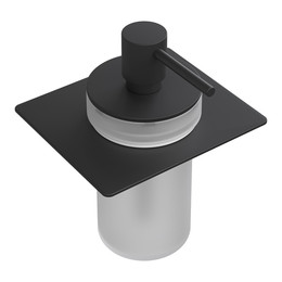 Дозатор для жидкого мыла Boheme Space 10966-B-DISP, цвет чёрный - фото 
