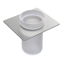 Стакан для зубных щеток Boheme Space 10966-NB-TUM, цвет никель - фото 