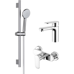 Набор смесителей 3 в 1 для душа Aquatek Ника AQ1831CR - фото 