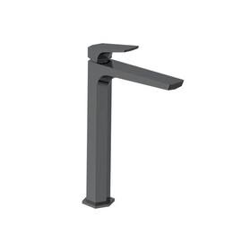 Смеситель для раковины высокий Haiba HB11726-3, графит - фото 