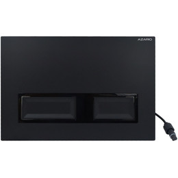 Кнопка смыва Azario AZ-008.04, чёрный матовый (инфракрасный сенсор) - фото 