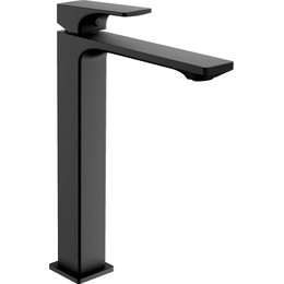 Смеситель для раковины высокий Belz B11709-7, чёрный - фото 