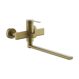 Смеситель для ванны Belz B22813-5, золото - фото 