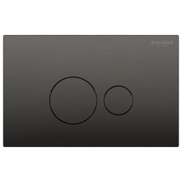 Кнопка смыва Boheme 668-GM, графит - фото 