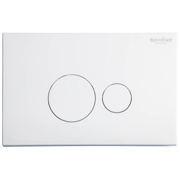 Кнопка смыва Boheme 668-W, белый - фото 