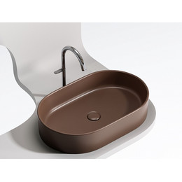 Раковина-чаша Ceramicanova Element 60 см CN6048MDB, тёмно-коричневый матовый - фото 